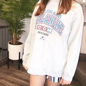 Crew neck sweatshirt Colorado Avalanche Hockey
